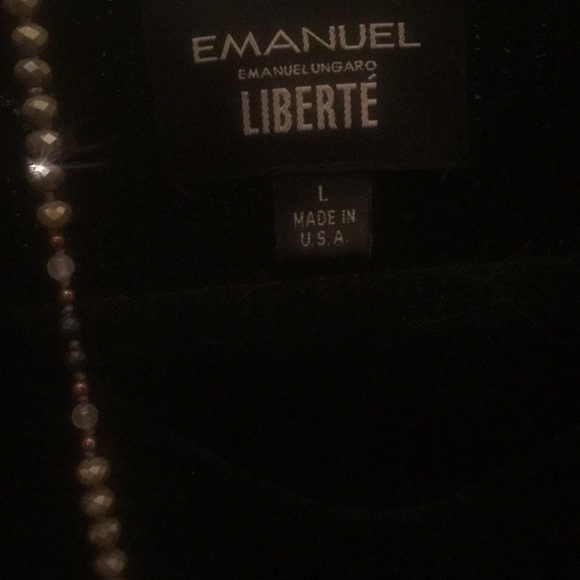 Black Emanuel Ungaro Sweater - Picture 2 of 4